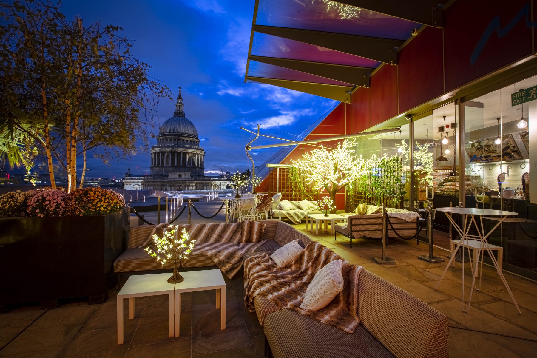 Madison London a rooftop terrace of enchantment - Luxuria Lifestyle London