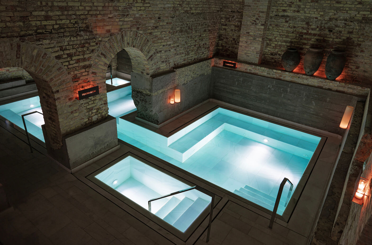 Aire Ancient baths is now in London - experience luxury, candle-lit joy