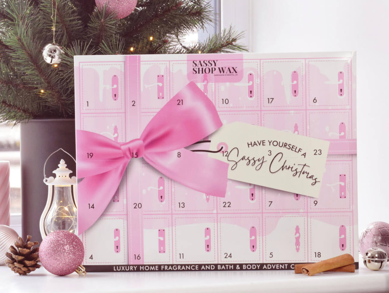 Sassy Shop Wax launches beauty advent calendar wax melts, whipped