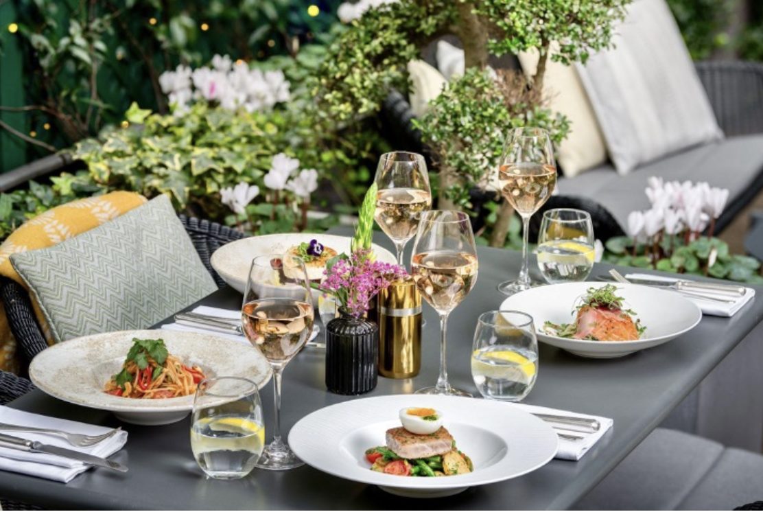 A Luxurious Dining Experience on The Roof Terrace at The Sloane Club