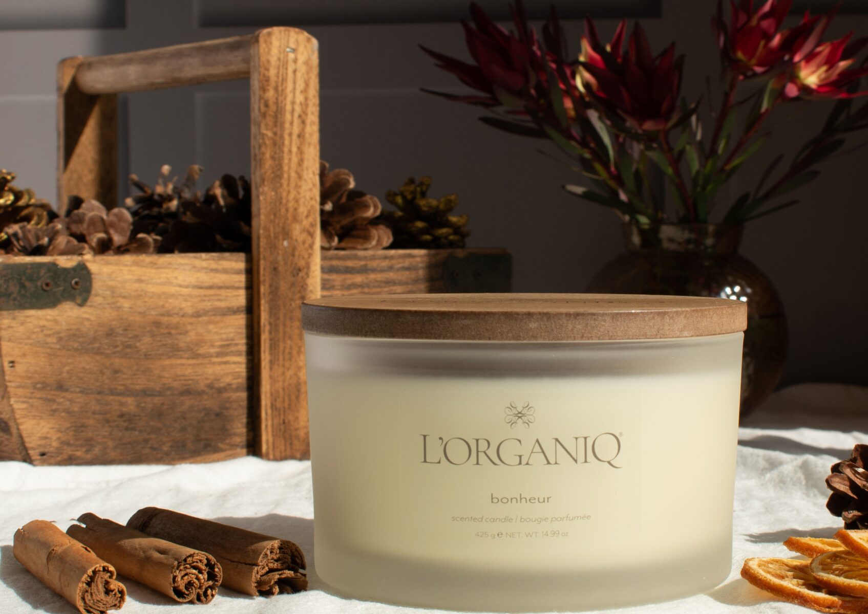 LUXURIA LIFESTYLE MAGAZINE WELCOMES ĽORGANIQ CANDLES FROM THEIR EXCITING NEW WELLBEING AND LIFESTYLE RANGE