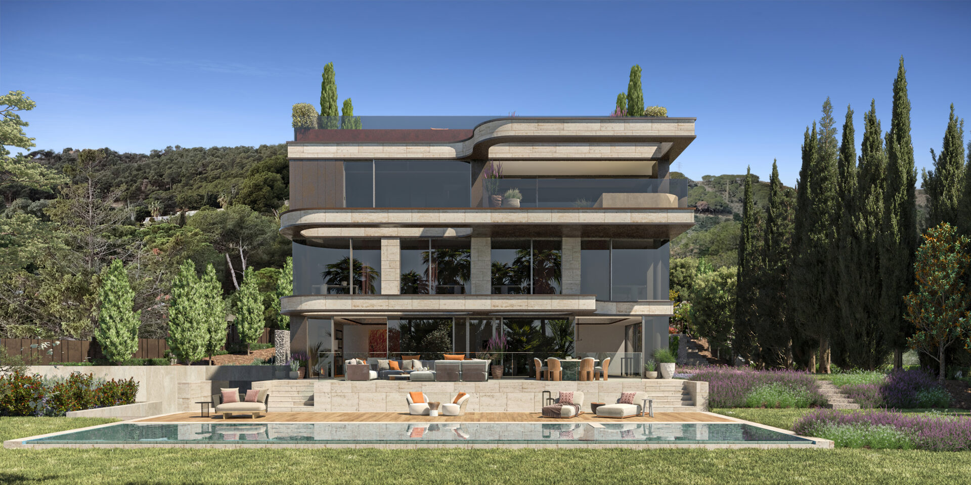 LUXURIA LIFESTYLE INTERNATIONAL MAGAZINE WELCOMES AND FEATURES INIALA GROUPS NEW LUXURY VILLAS IN BARCELONA 