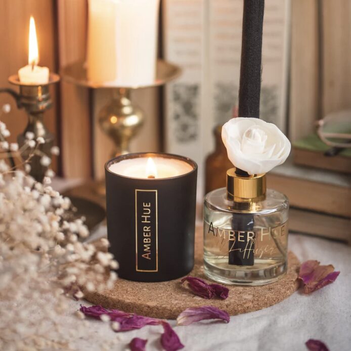 LUXURIA LIFESTYLE INTERNATIONAL MAGAZINE WELCOMES AMBER HUE CANDLES